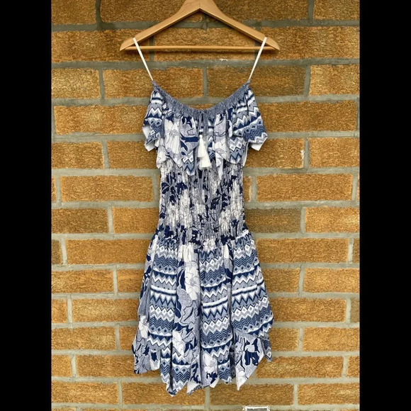 Diane freis bohemian dress medium - Picture 5 of 14